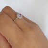 Sterling Silver Pink Cubic Zirconia Ring