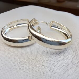 Sterling Silver Hoop Earrings