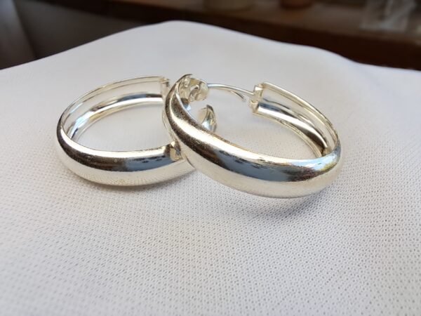 Sterling Silver Hoop Earrings