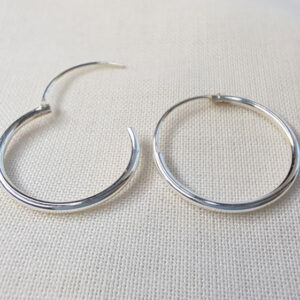 Sterling Silver Mini Hoop Earrings